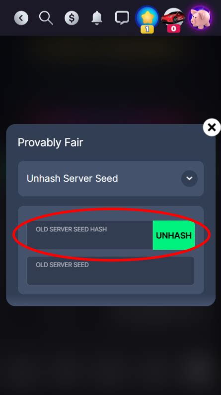 unhash server seed|Provably Fair Overview .